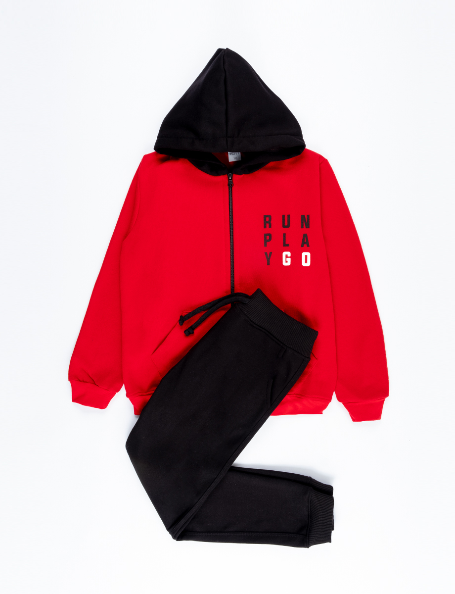 Calentador Run play go rojo-negro