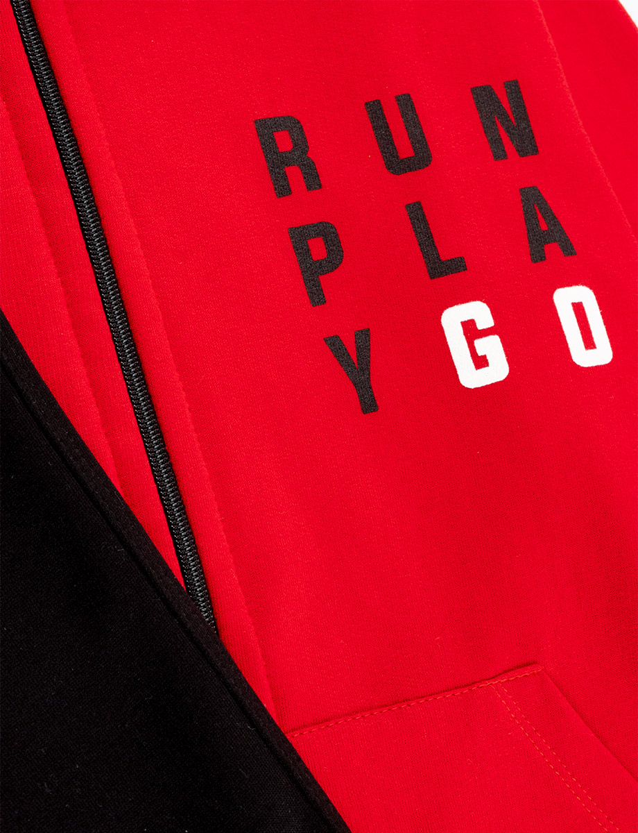 Calentador Run play go rojo-negro