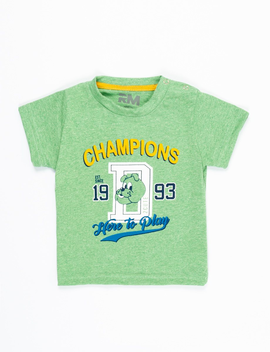 Camiseta Champions verde