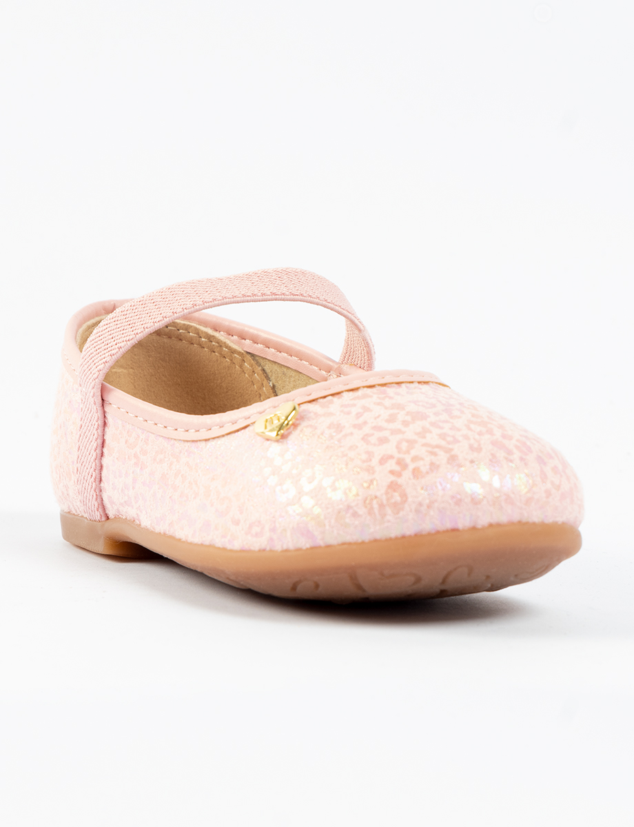 Ballerina animal print rosado