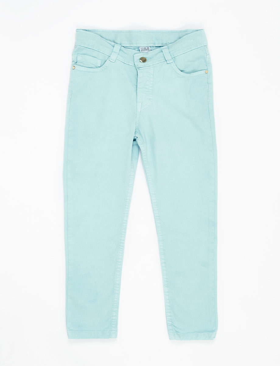 Jean 5 bolsillos celeste