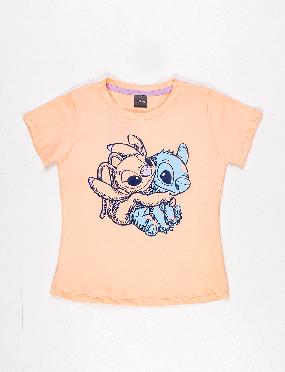 Camiseta llana Lilo y Stitch