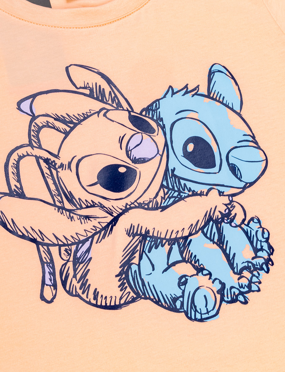 Camiseta llana Lilo y Stitch