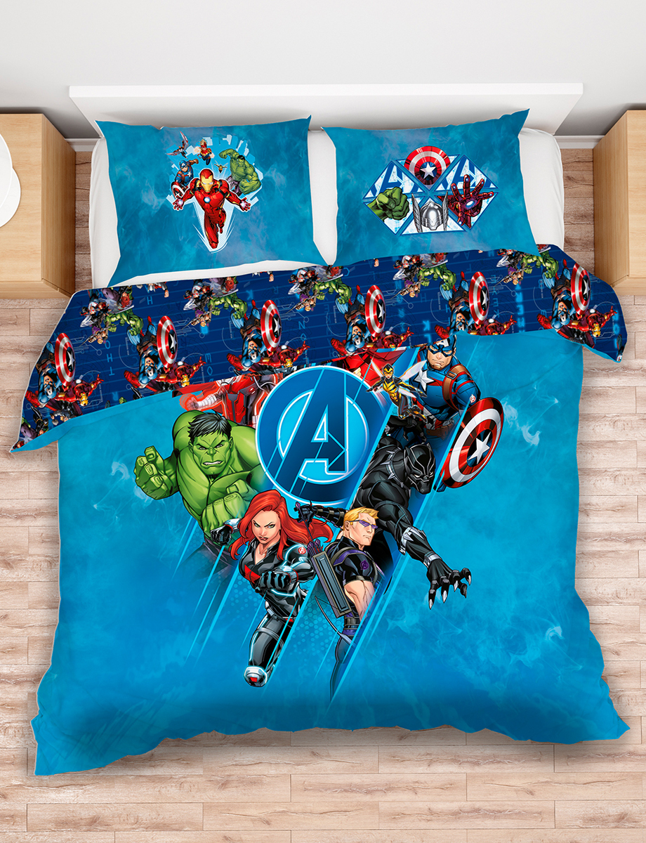 Edredón 1 1/2 plazas Avengers