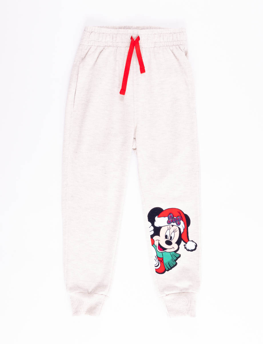 Jogger esc Navidad jaspeado claro