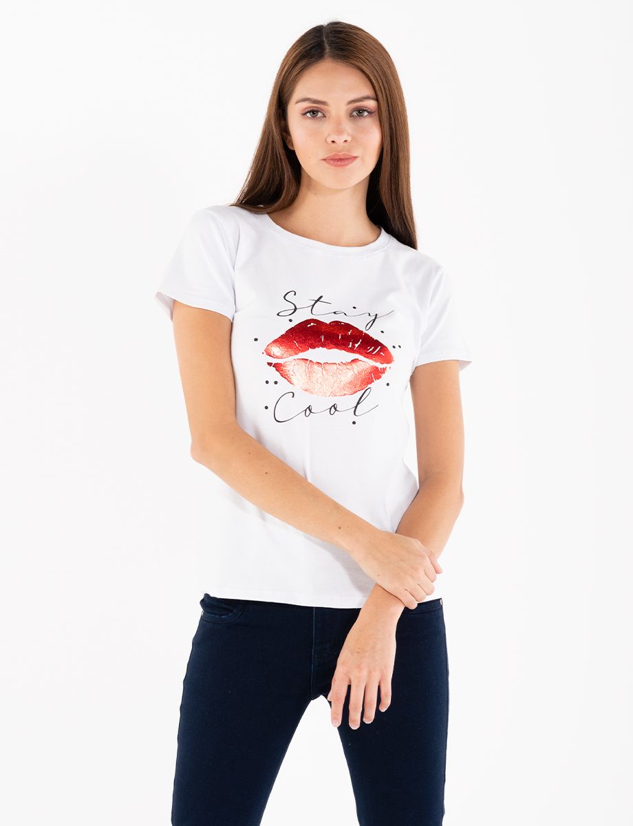 Camiseta blanca Stay Cool