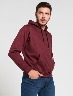 Hoddie cerrada vino