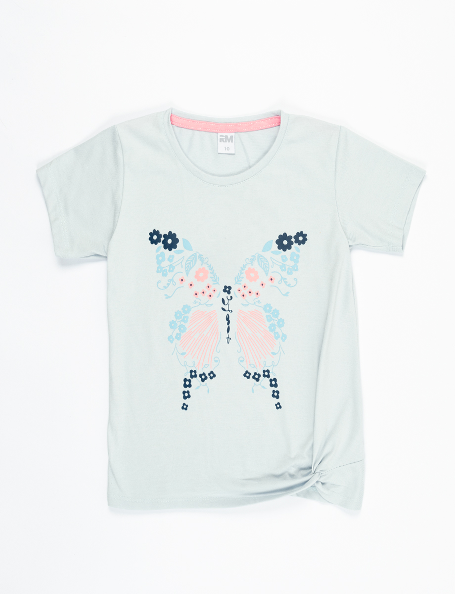 Camiseta Mariposa con nudo