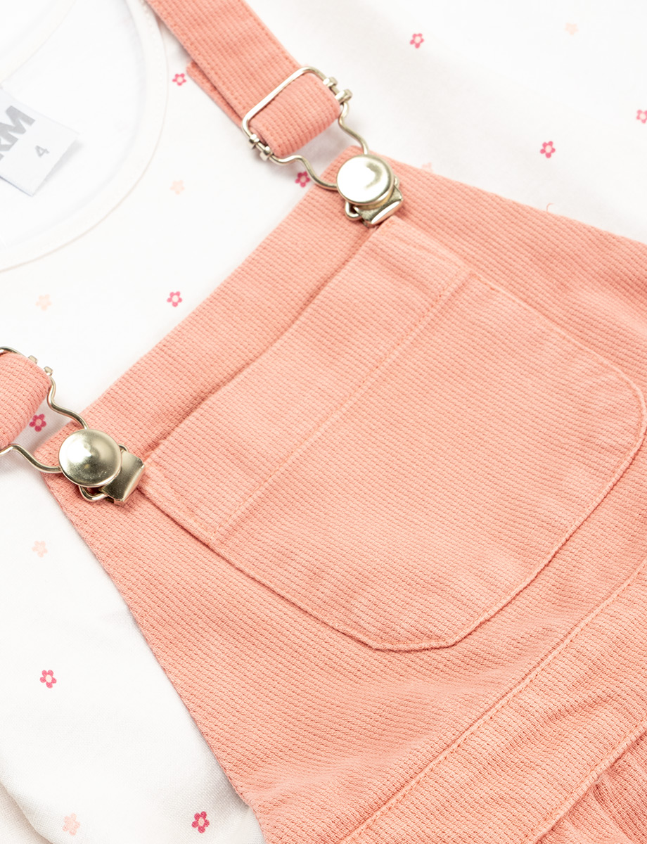 Conjunto buzo vestido palo de rosa