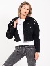 Chaqueta denim negra