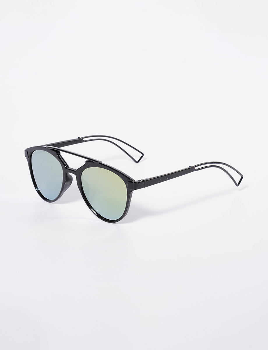 Gafas unicolor lunas amarillas