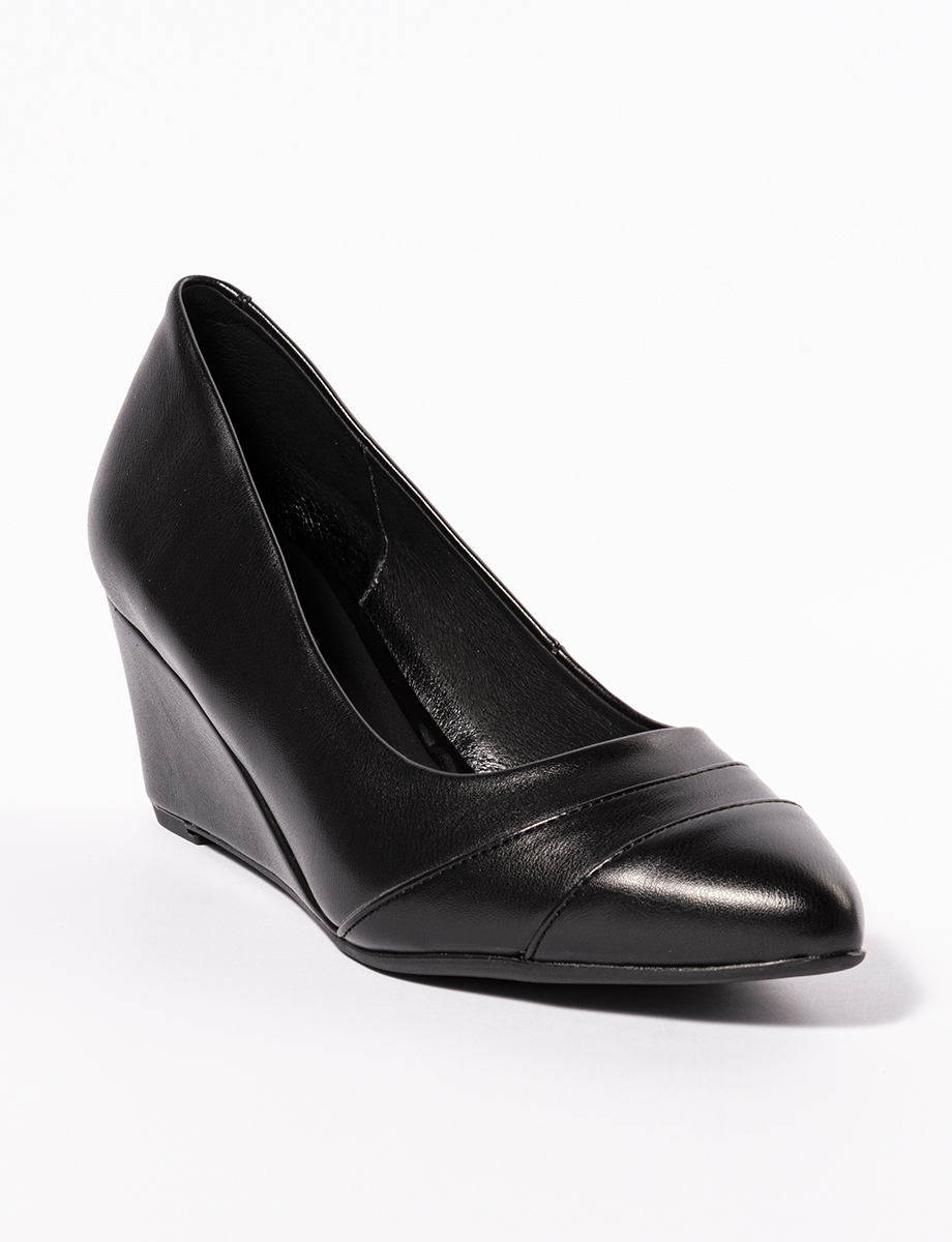Tacón con Magnolia negro