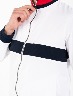 Chaqueta poliéster combinada