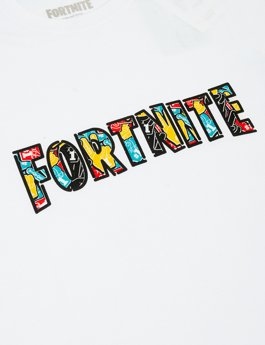 Camiseta blanca Fortnite