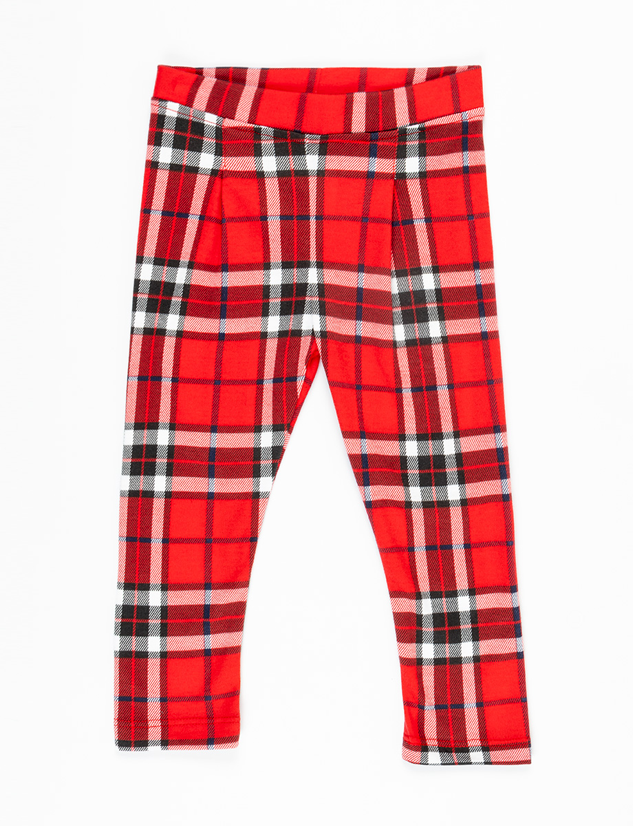 Pantalón rojo cuadros | PANTALONES | PANTALONES | BEBES NIÑAS | INFANTIL Moda RM Tienda Online