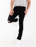 Jean skinny roto negro