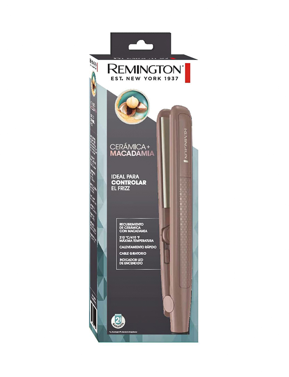 Plancha alisadora Remington placas de cerámica