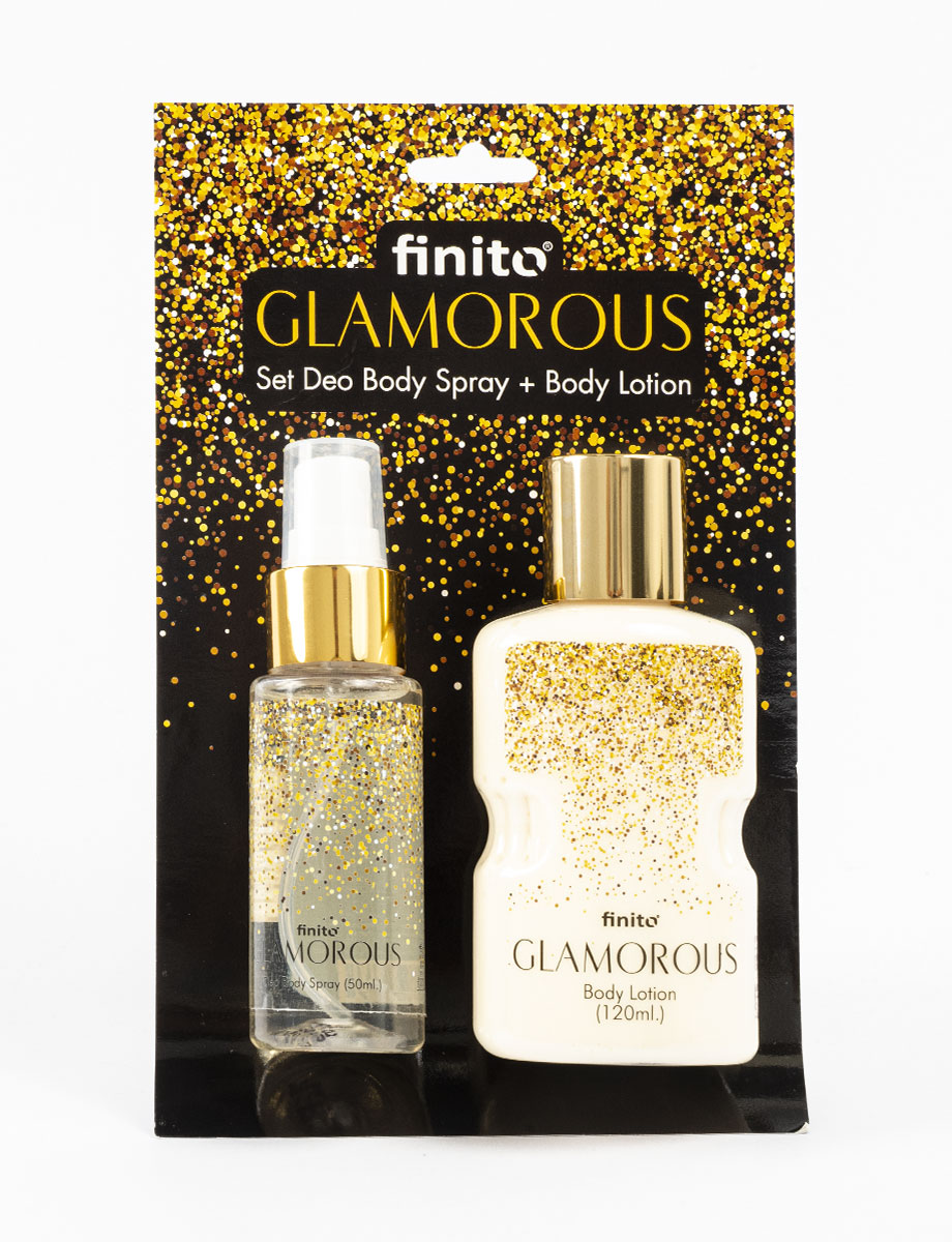 Set Body Spray + Body Lotion Finito Glamorous
