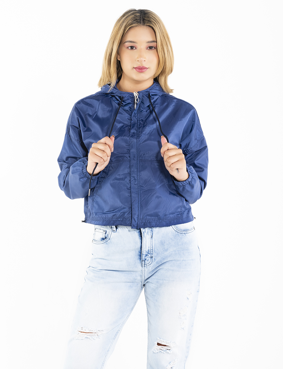 Chompa casual crop top