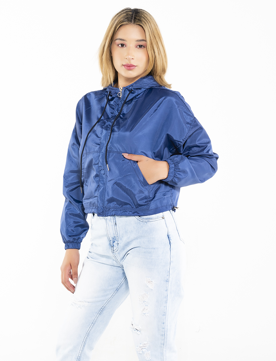 Chompa casual crop top
