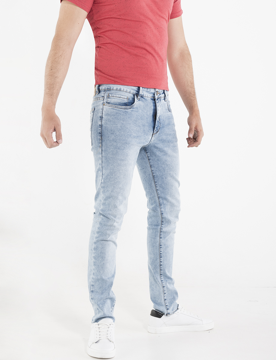 Jean azul cielo 5 bolsillos