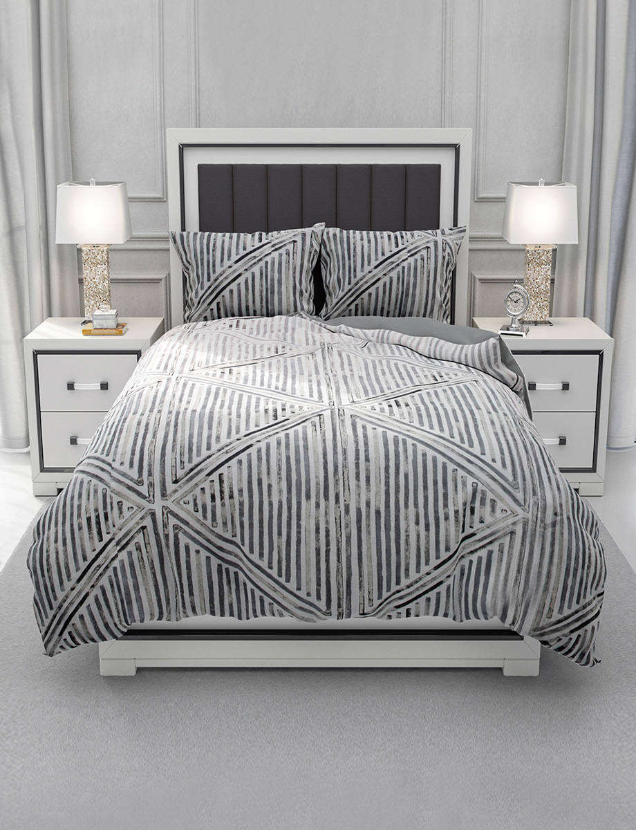 Set edredón 2 plazas + 2 sábanas + 2 fundas de almohada