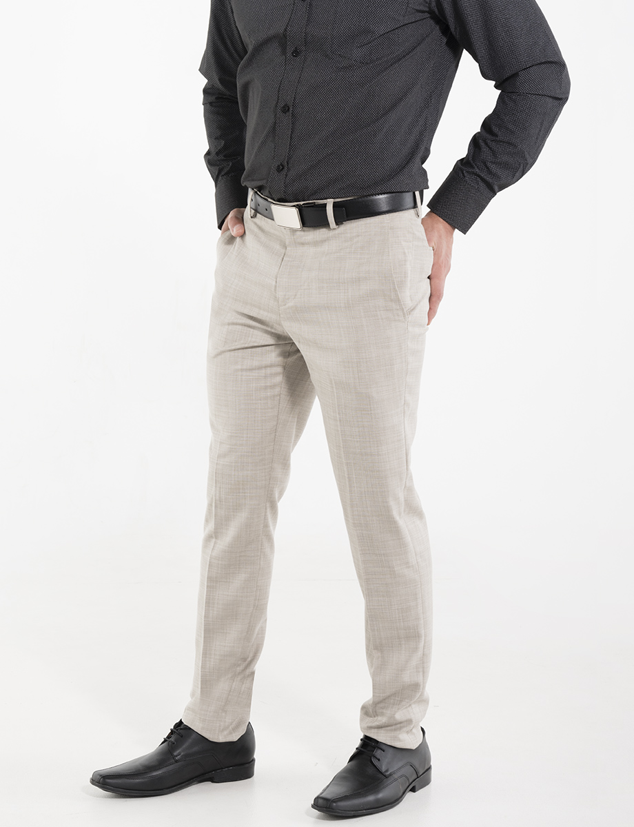 Pantalón ejecutivo abano