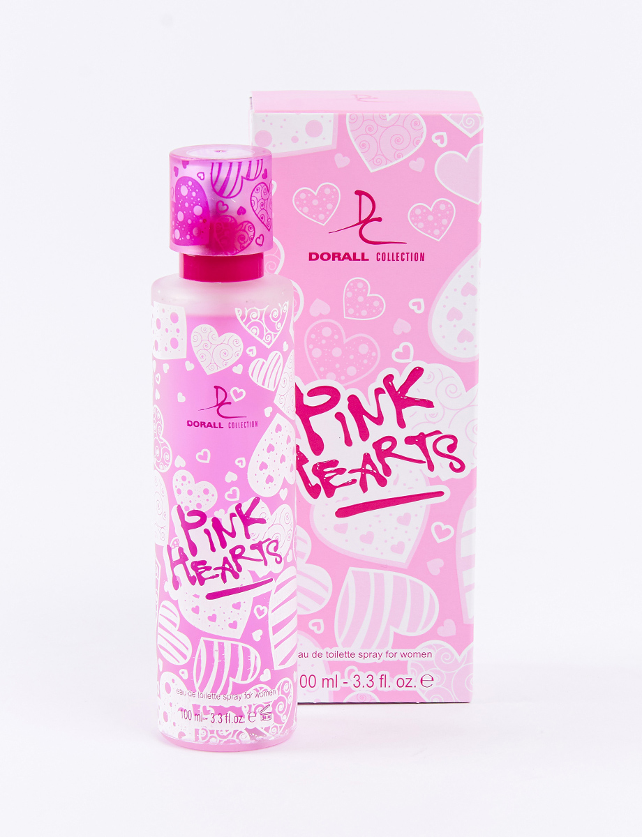 Perfume Pink Hearts 100ml Dorall Collection