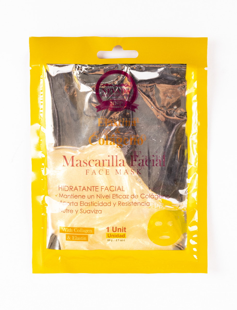 Mascarilla facial Elastina y Colágeno