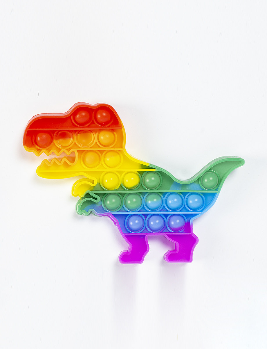 T-Rex Pop it arcoiris