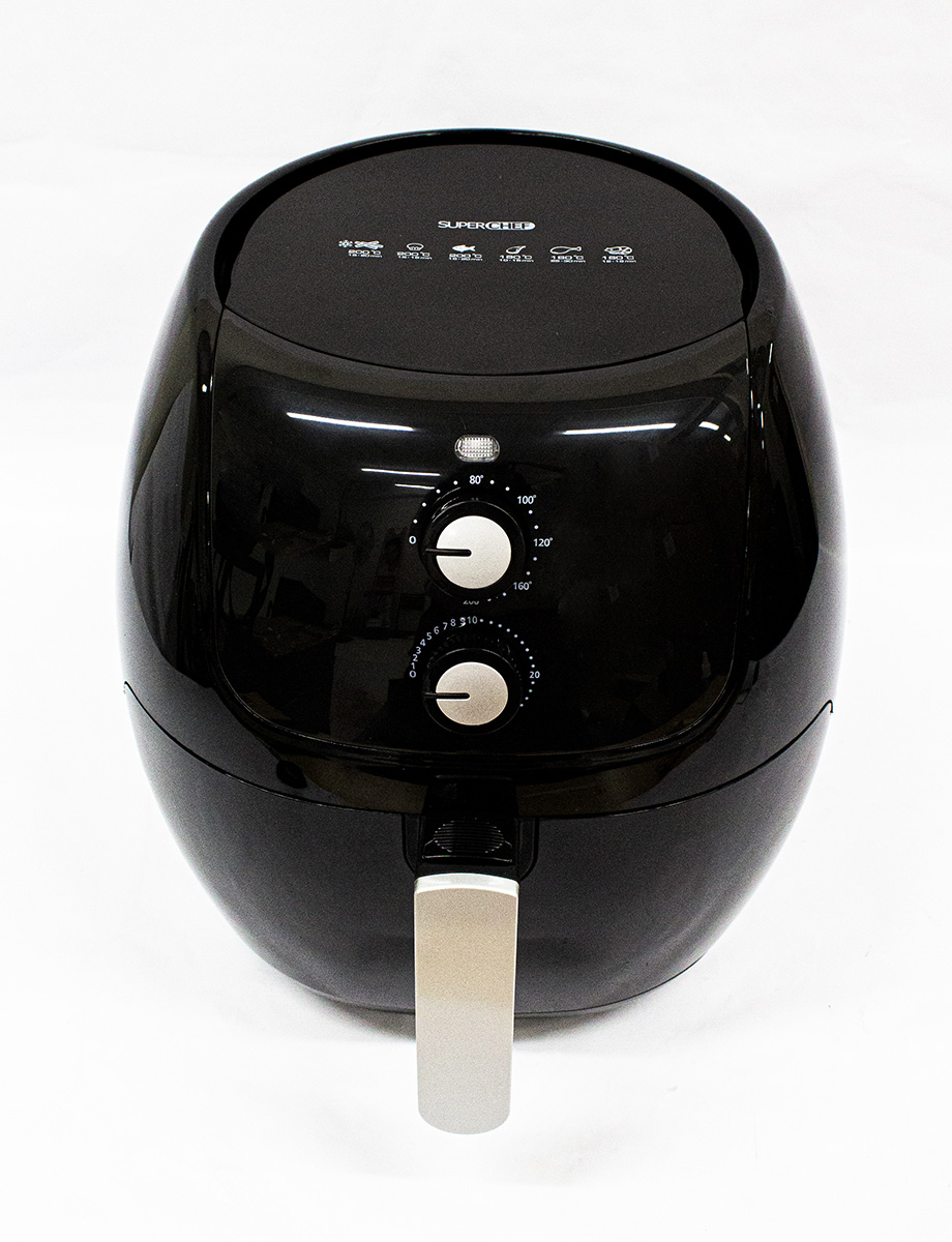 Freidora de Aire 7.7 Lt Negro | SuperChef