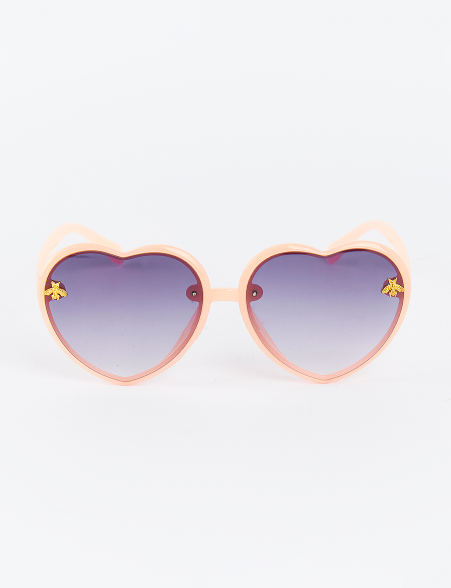 Gafas Corazón Rosada