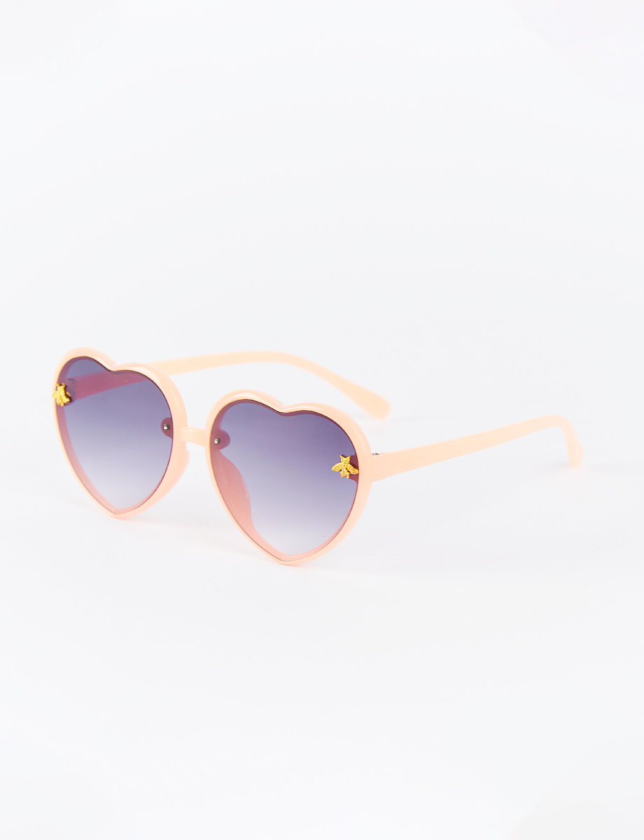 Gafas Corazón Rosada