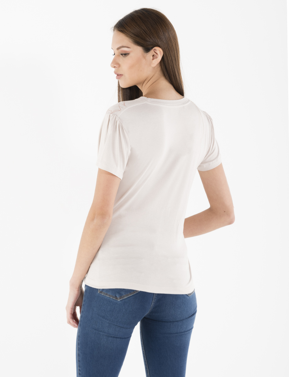 Camiseta manteca You Can Find