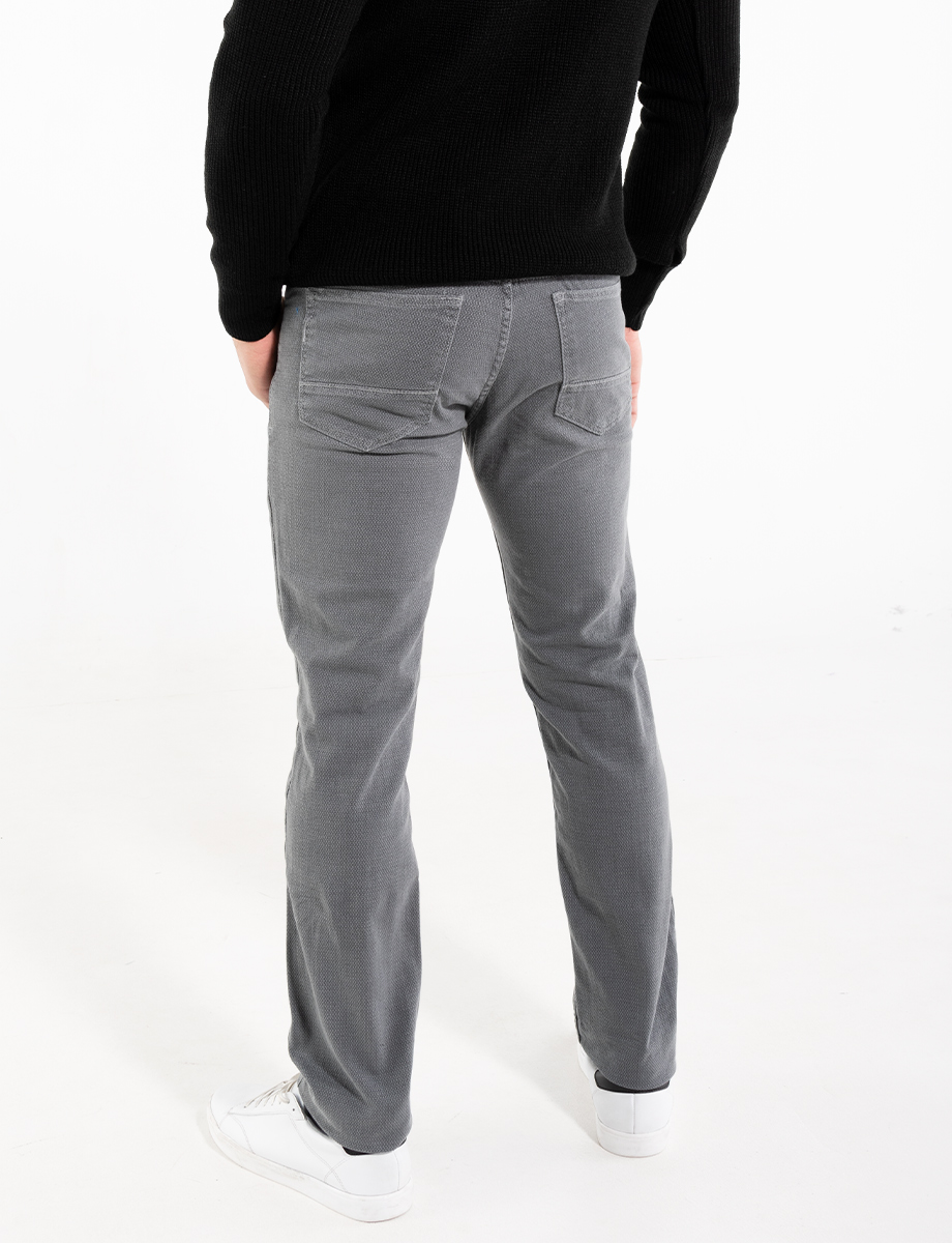 Pantalón casual gris oscuro
