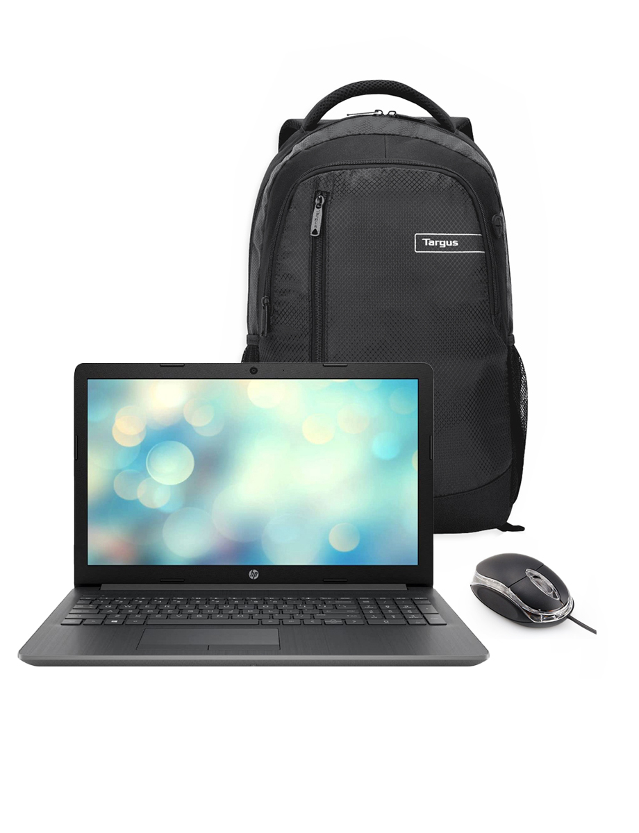 Laptop HP 15" + Mochila + Mouse