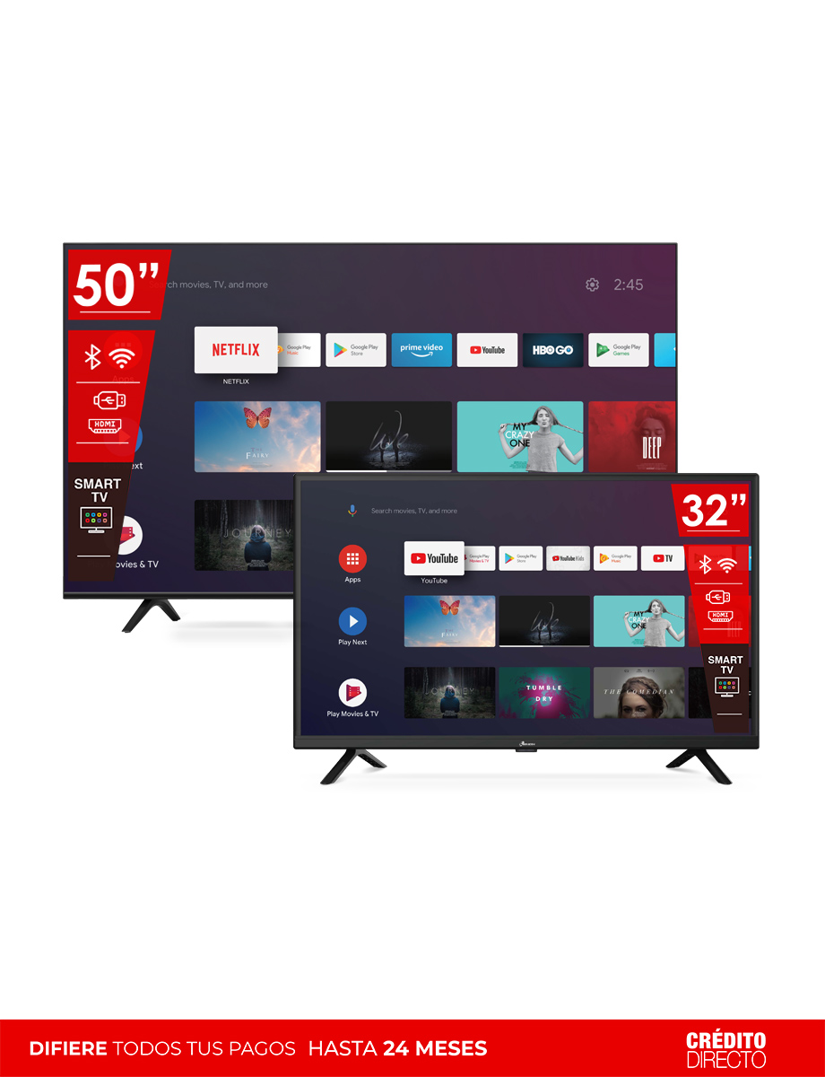 TV Riviera 50" + TV Riviera 32"