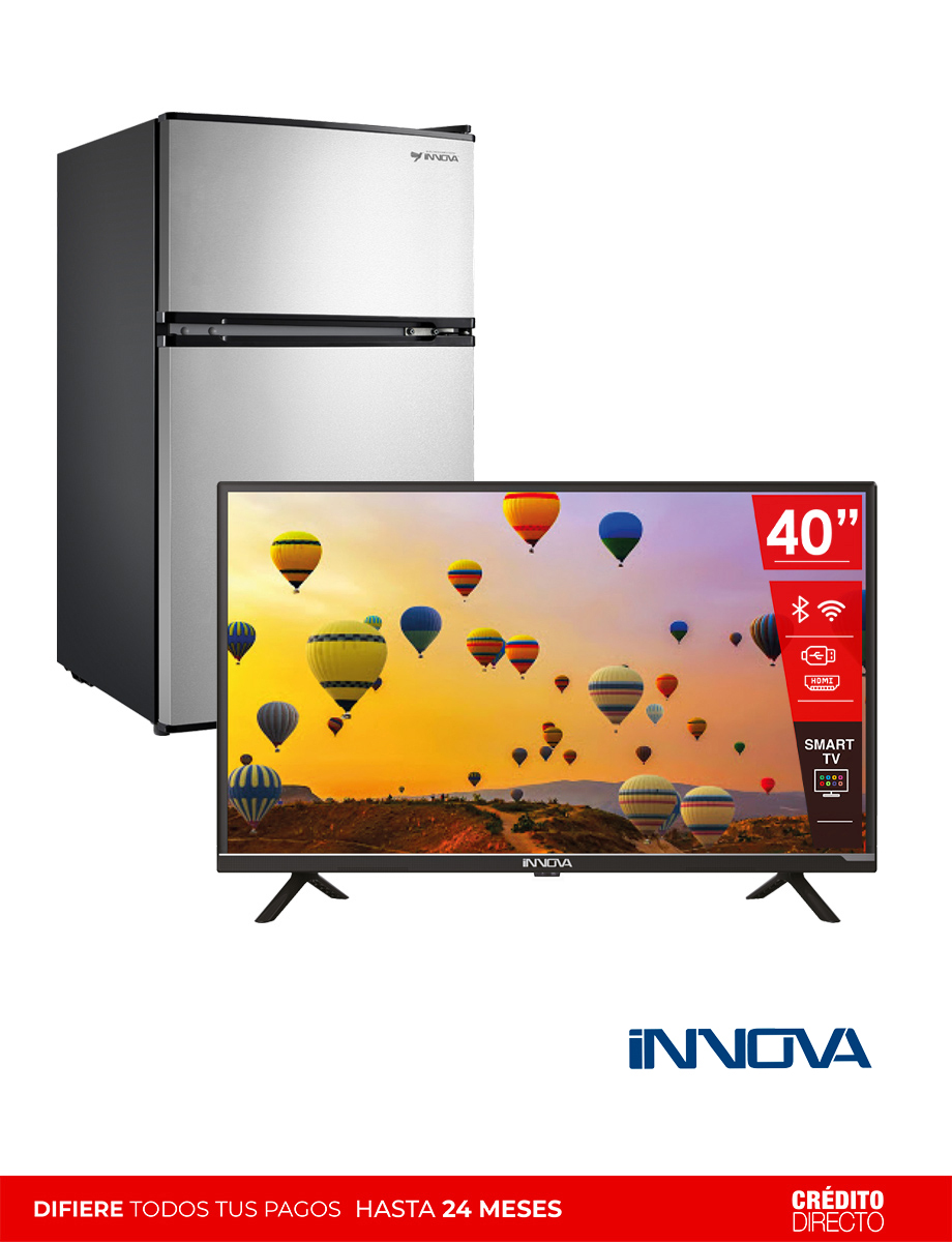 Televisor Innova 40" + Minibar Innova 400 CR-2P