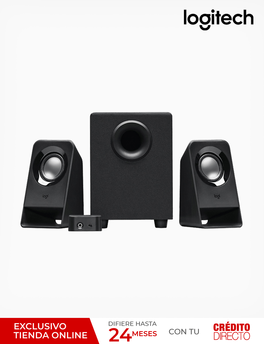 Parlantes de Escritorio 2.1 Logitech