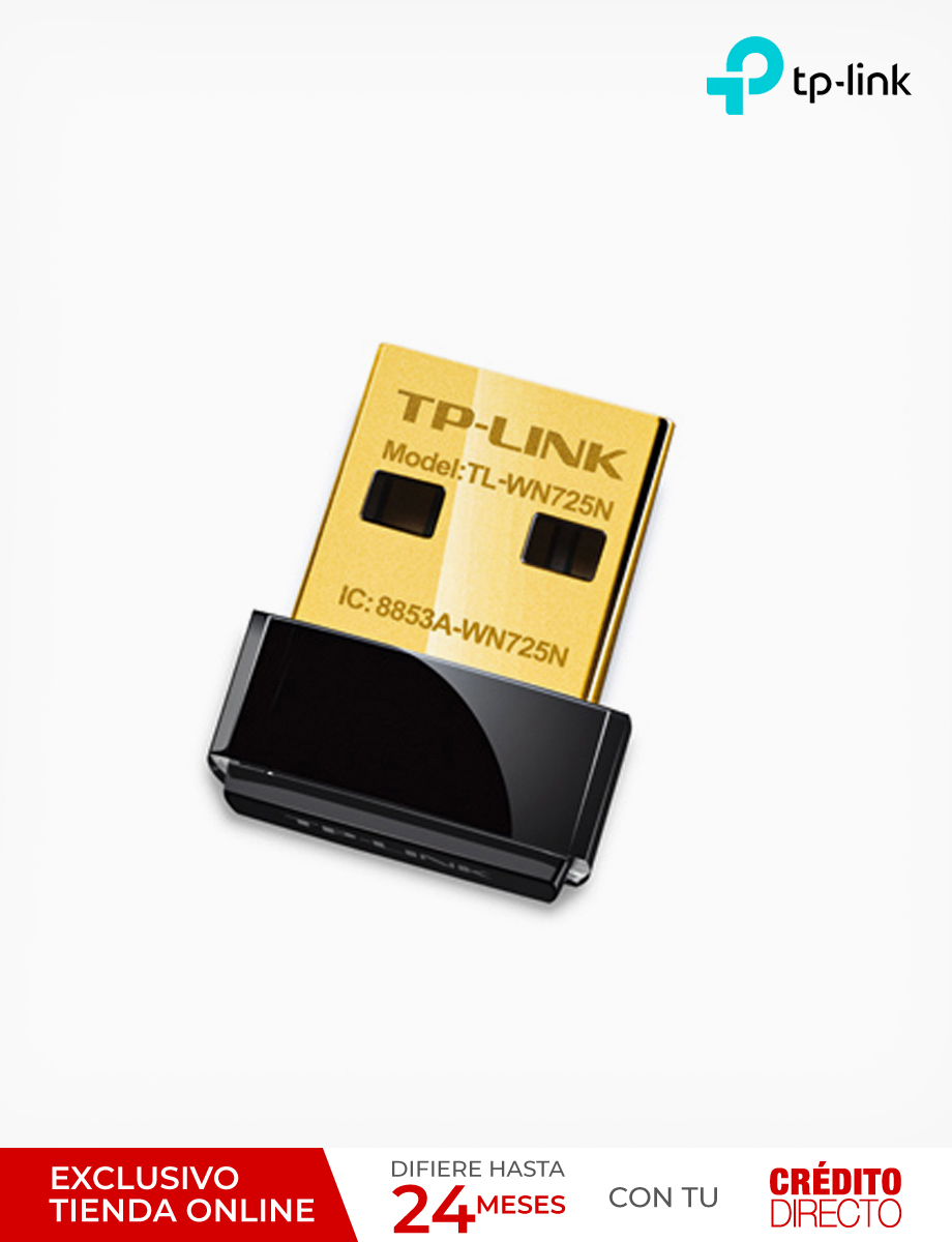 Adaptador USB Nano Inalámbrico N 150Mbps
