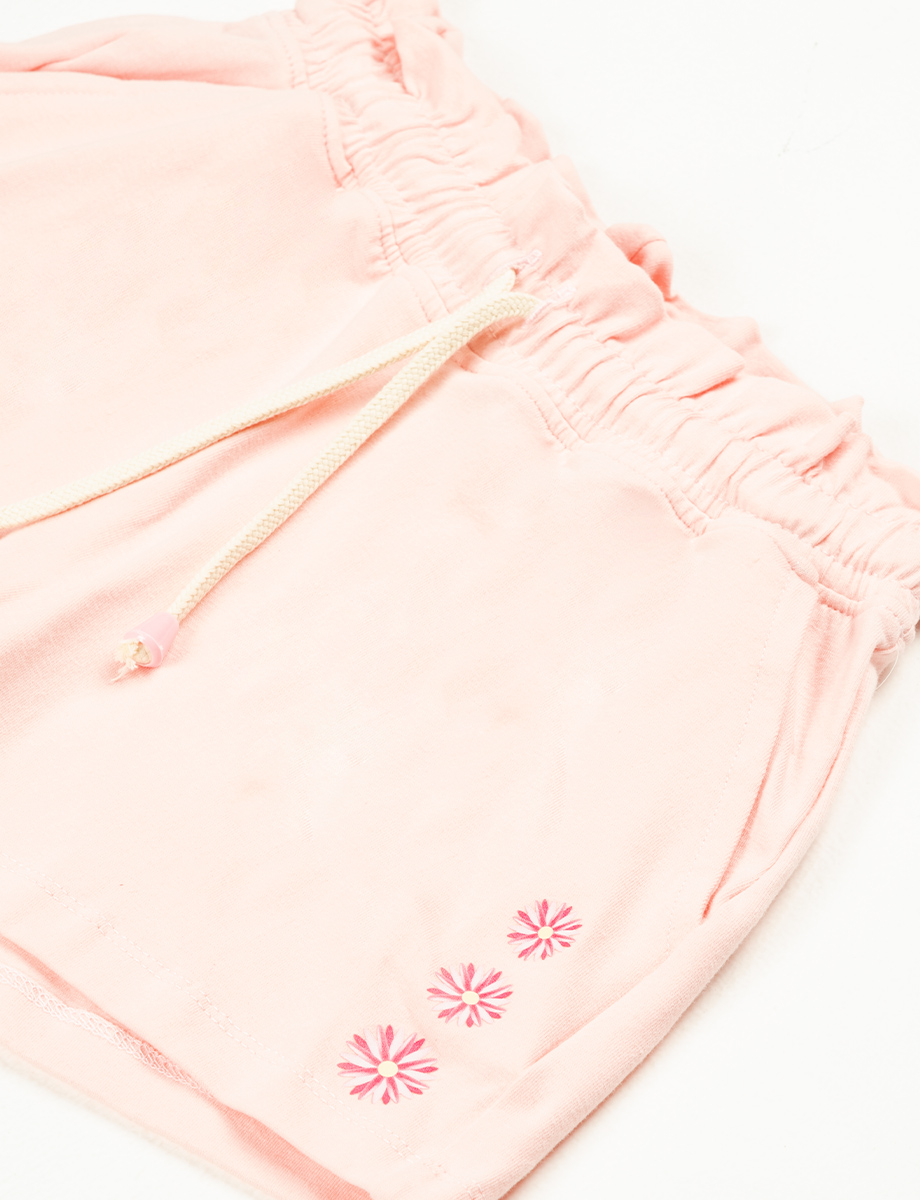 Short rosado flores