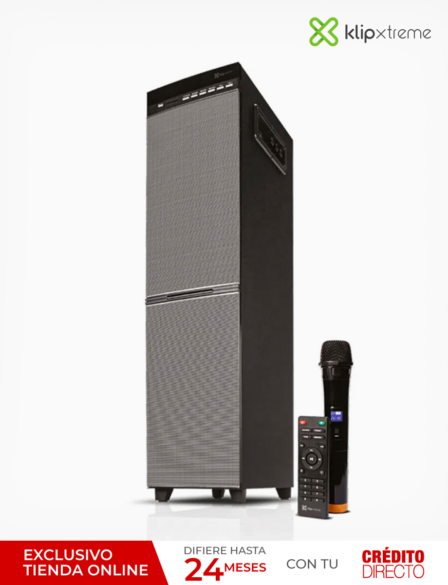 Torre de sonido con micrófono KFS-500