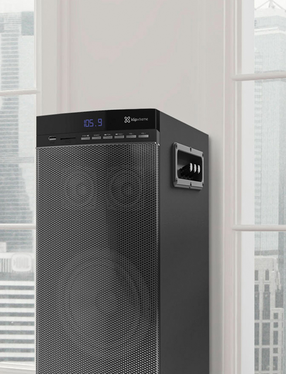 Torre de sonido con micrófono KFS-500