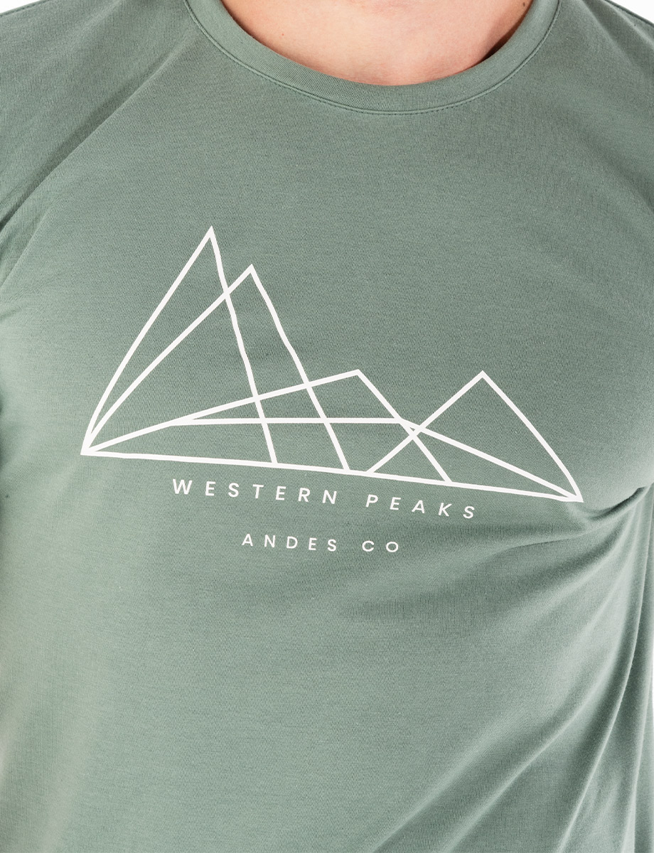 Camiseta Western verde