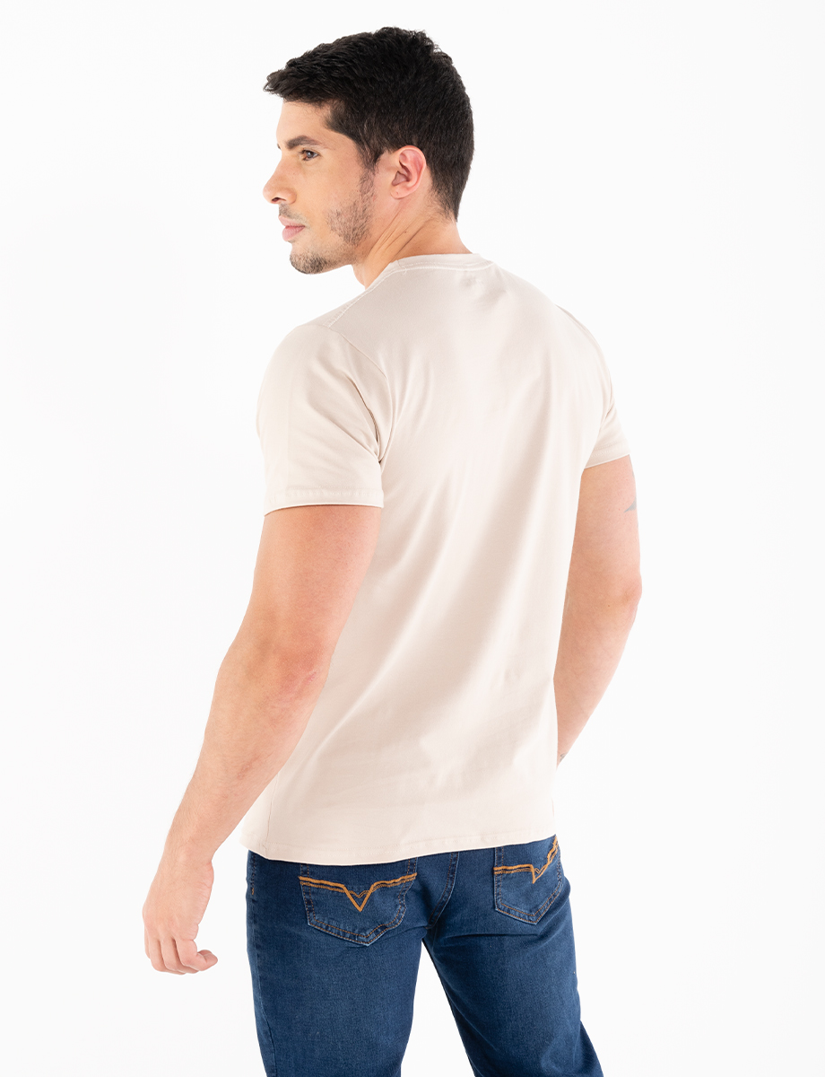 Camiseta Studio Brooklyn beige