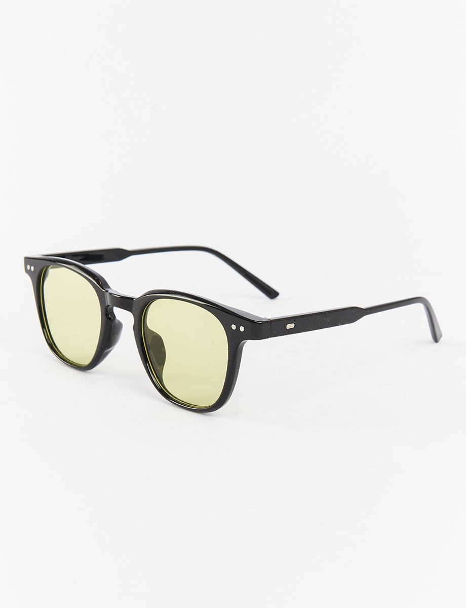 Gafas Plásticas Redonda para Hombre
