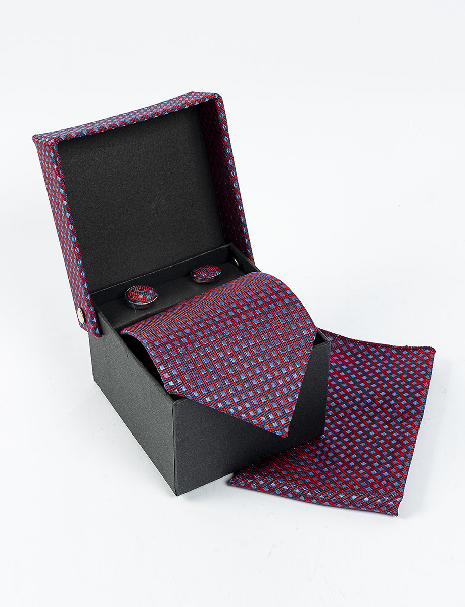 Set Corbata, Gemelos y Pañuelo