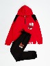 Calentador Fit Sport rojo-negro