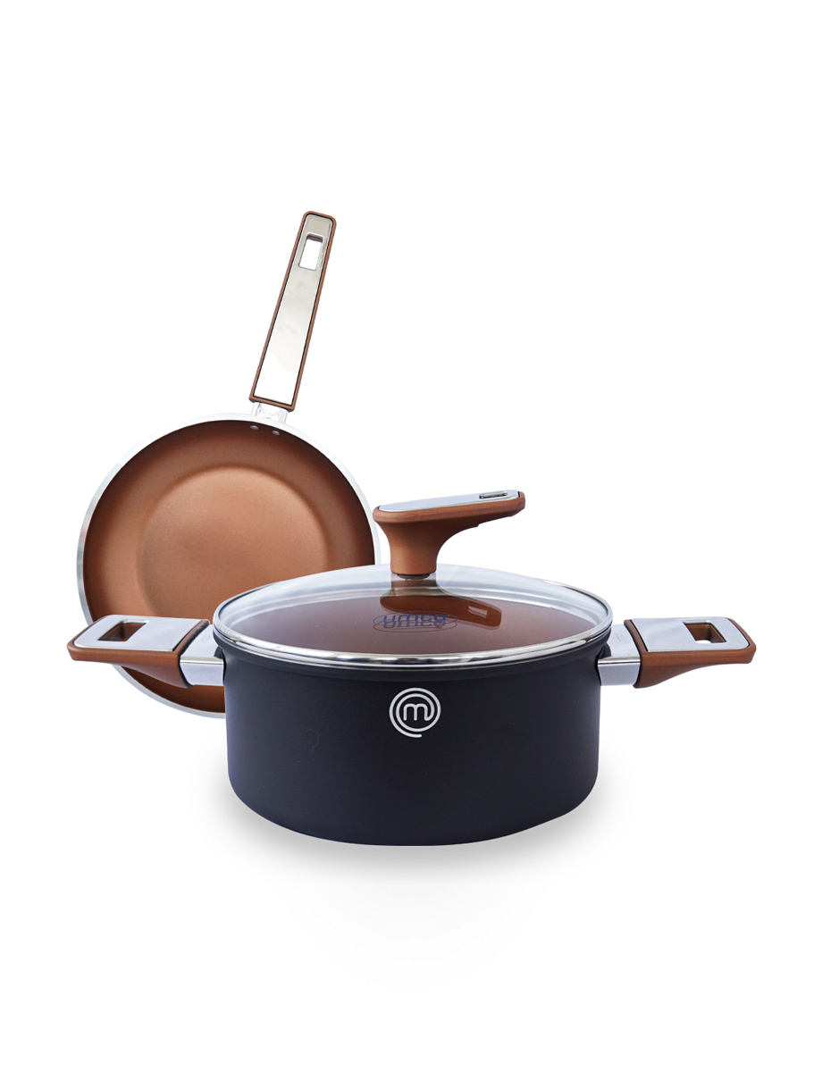 Set Olla 24cm + Sartén 20cm Master Chef