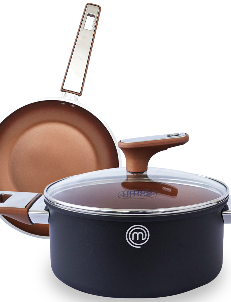 Set Olla 24cm + Sartén 20cm Master Chef